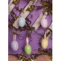 Pastel Styrofoam Easter Egg Ornaments
