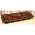 Bumpy Rectangle Wood Tray Home Decoration 