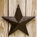 Bumpy Wood Star Home Decor