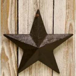 Bumpy Wood Star Home Decor