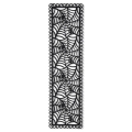 Black Felt Spider Web Table Runner Halloween Home Decoration