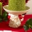 Santa Face Candle Holder