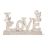 8.5 Inch White Glitter Love Angel Word Cutout