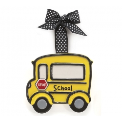 SM Yellow School Bus Ornament