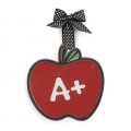 A+ Teacher Apple Ornament