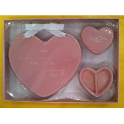 Pink Star- Infant Ceramic Keepsake Gift Set