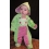 Lullababy Princess Frog Warm Body Suit Autumn and Winter Clothing Baby Romper