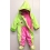 Lullababy Princess Frog Warm Body Suit Autumn and Winter Clothing Baby Romper