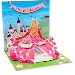 Princess Pop-Up Treasures Greeting Cards