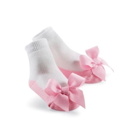 Megan Pastel Pink Socks 
