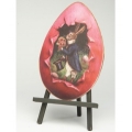 Egg with Bunny in Tuxedo on Easel 