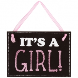 It's a Girl! Door Hanger