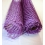 21" x 6" Purple Natural Jute Mesh