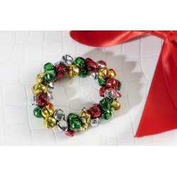 Jingle Bell Cluster Stretch Bracelet