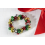 CHRISTMAS JINGLE-BELL CLUSTER STRETCH BRACELET