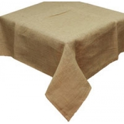 Tablecloth Square Burlap - 54
